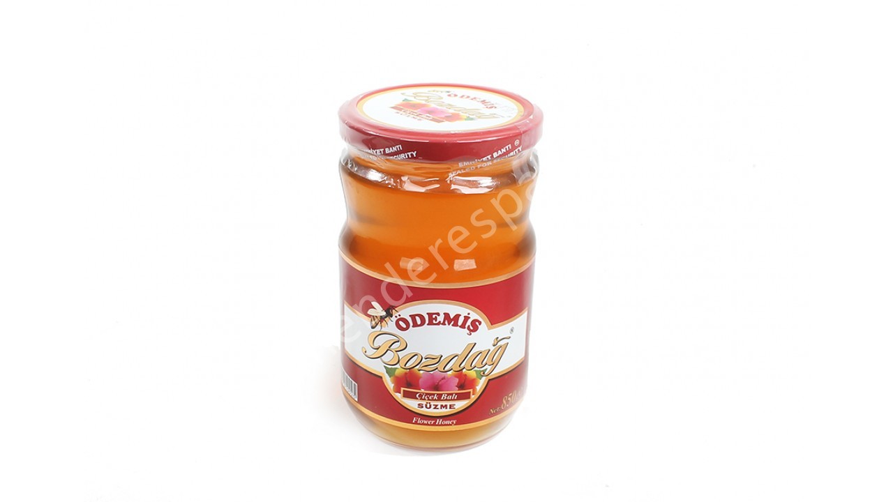 Ödemiş Bozdağ süzme çiçek balı 450 gr