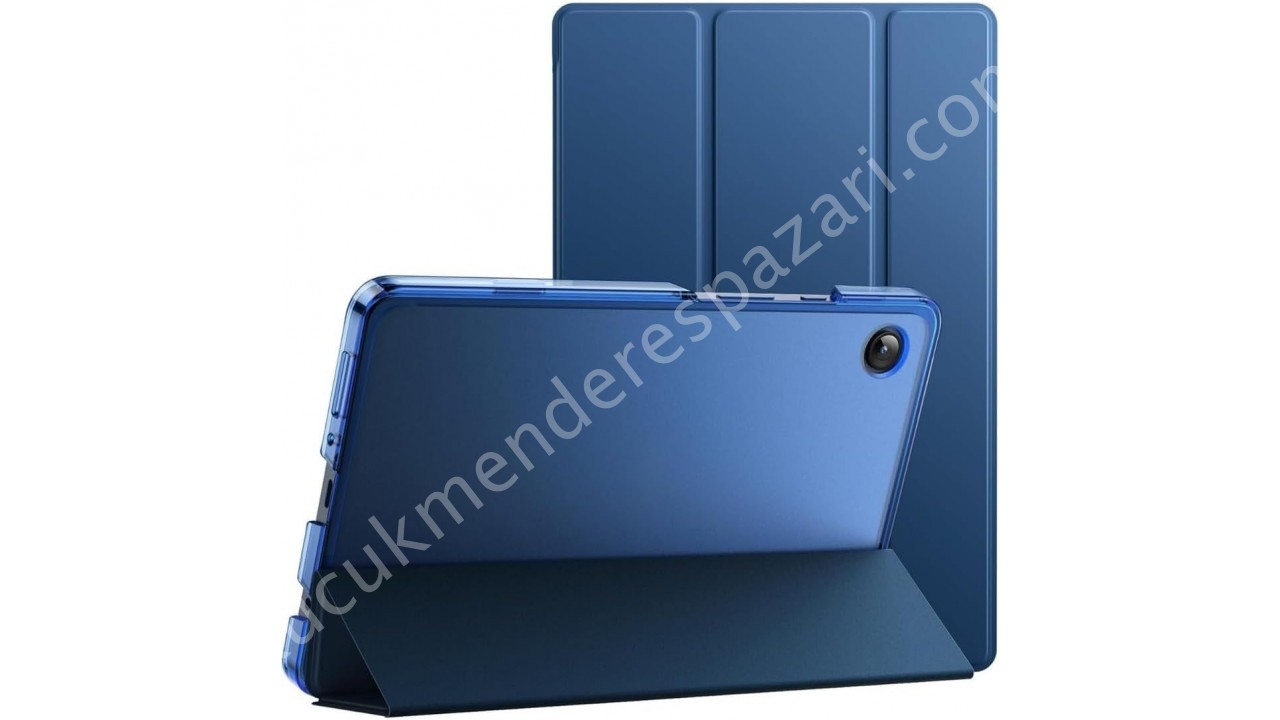 Samsung Galaxy Tab A11 Plus 11 İnç Kılıf - Uyku Modlu ve Darbeye Dayanıklı Kaplama (Gri, Galaxy Tab A11 Plus 11 İnç)
